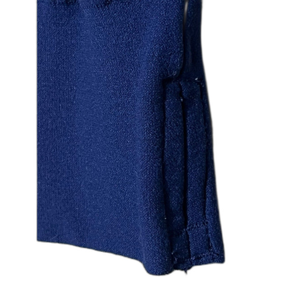 Derek Lam 10C Athleta Collab Navy Long Sleeve Athletic Short Stretch Medium - Picture 4 of 9